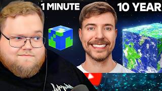 1 Минута vs 10 Лет: Челлендж По Строительству / РЕАКЦИЯ T2x2