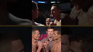 Throwback to the first face off! #ufc326