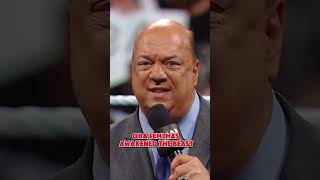Paul Heyman, you have awakened THE RULER 🔥 #WWERaw