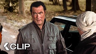 Cold Blooded Steven Seagal Executes Guards Immediately - FLIGHT OF FURY Clip