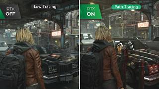 Resident Evil Requiem – RTX ON vs OFF | Path Tracing vs Low Tracing Comparison | 4K