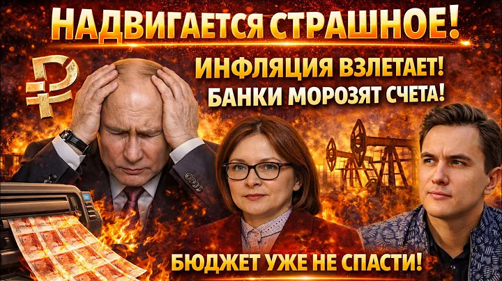 НАДВИГАЕТСЯ СТРАШНОЕ! РЕКОРДНАЯ ИНФЛЯЦИЯ, НЕПЛАТЕЖИ И РАЗВАЛ БЮДЖЕТА! БАНКИ МОРОЗЯТ СЧЕТА И ПЕРЕВОДЫ