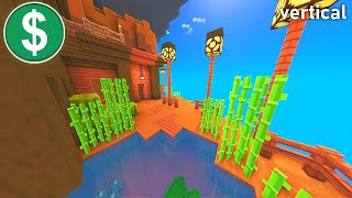 Minecraft Parkour Gameplay No Copyright (Vertical)