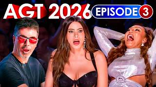 Mel B. Smashes GOLDEN BUZZER For This SEXY Voice On AGT 2026 Ep. 3!