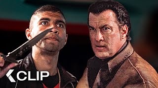 Steven Seagal Uses Self Defense to Destroy Gangsters - FLIGHT OF FURY Clip