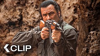 Steven Seagal Breaks into HQ with Zero Stealth - FLIGHT OF FURY Clip