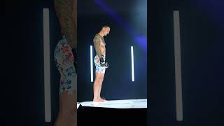 Main event face off at media day 😳 #ufc326