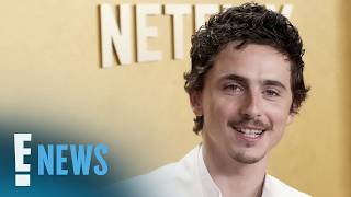 Timothée Chalamet Is "Starstruck" Meeting Dallas Cowboys Cheerleaders | E! News