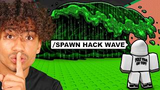 I Downloaded HACKS In Escape Tsunami For Brainrots..