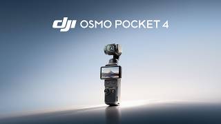 DJI Osmo Pocket 4 is here—redefining what a pocket camera can do. 🎥✨