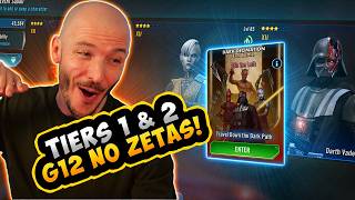 Dark Decimation the f2p way! 4*, G12 - no Zetas.