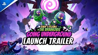 Chip 'n Clawz vs. The Brainioids - Going Underground DLC Launch Trailer | PS5 Games