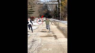 Other cameramen vs. this one ☠️☠️ #cool #cameraman #aura #crazy